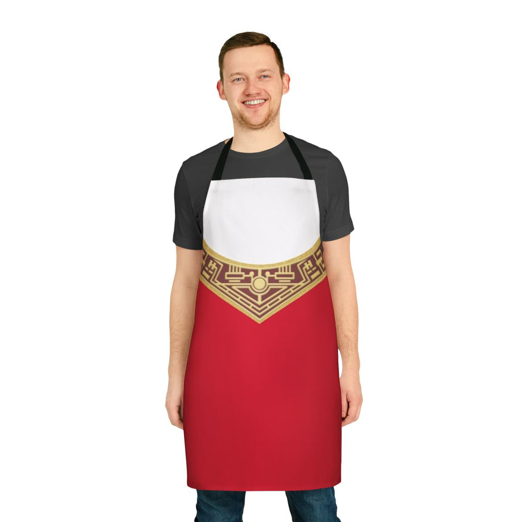 Power Ranger Zeo Red Inspired Apron