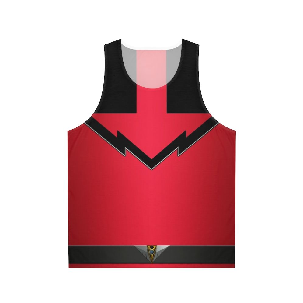 Power Rangers Time Force Quantum Ranger Unisex Tank Top