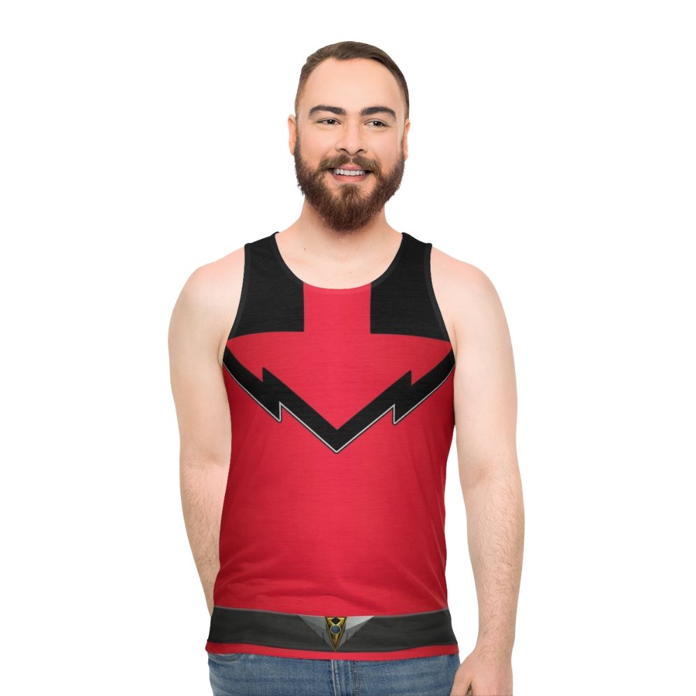Power Rangers Time Force Quantum Ranger Unisex Tank Top