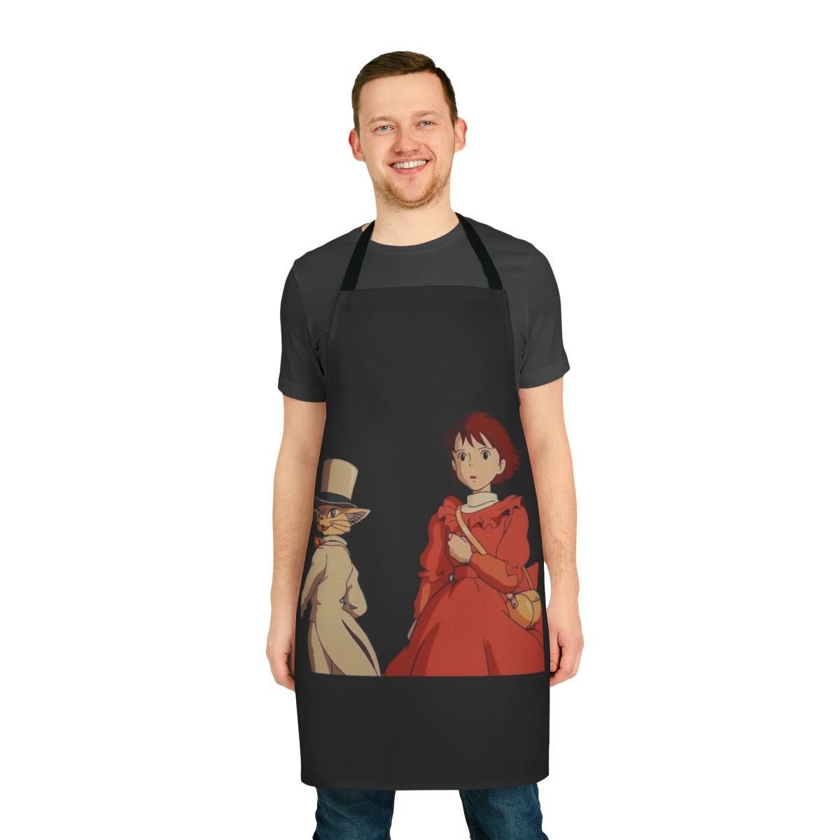 Apron featuring powerful characters from the Studio Ghibli anime film The Wind Rises