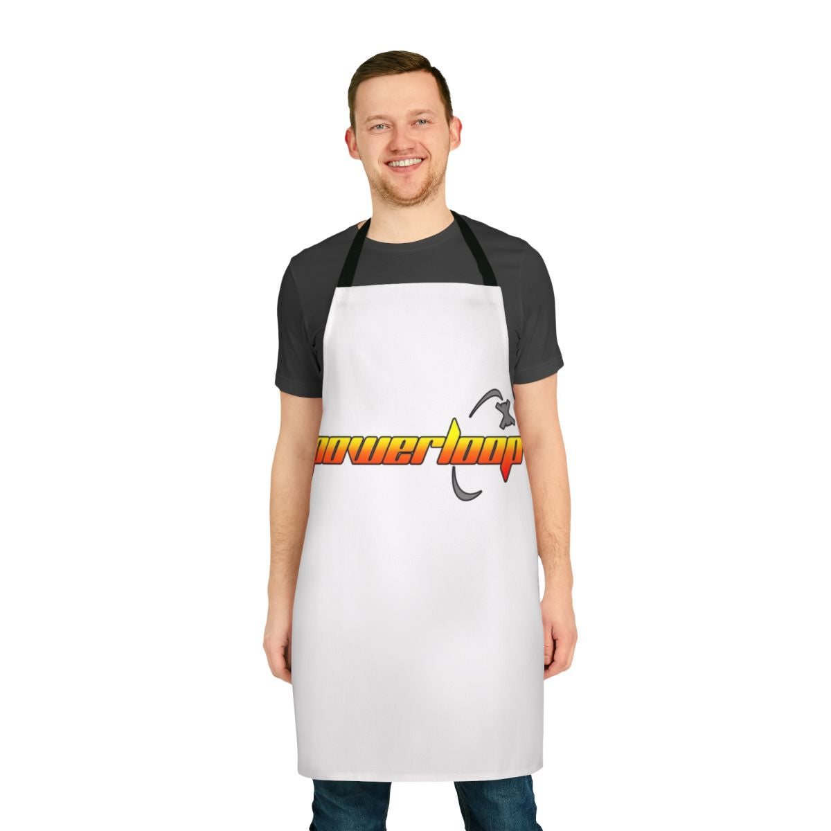 Powerloop branded drone racing apron for FPV and freestyle pilots