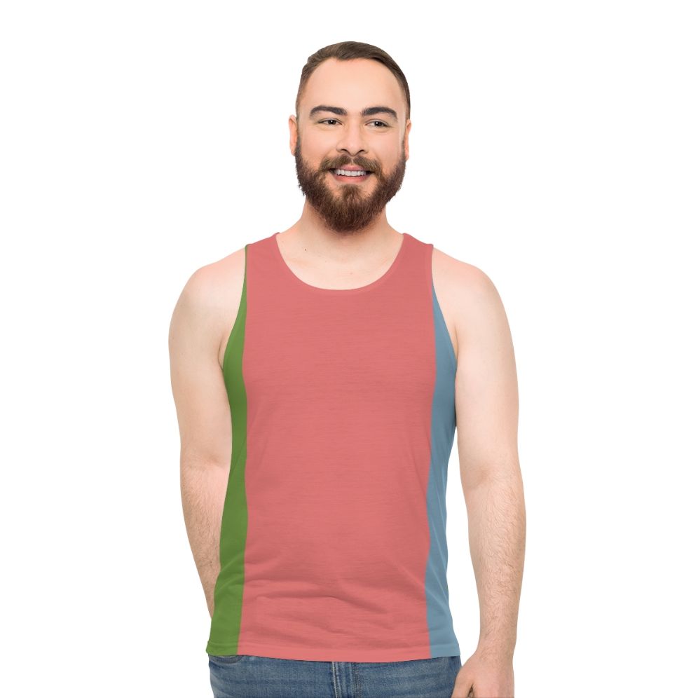 Powerpuff Girls superhero cartoon unisex tank top