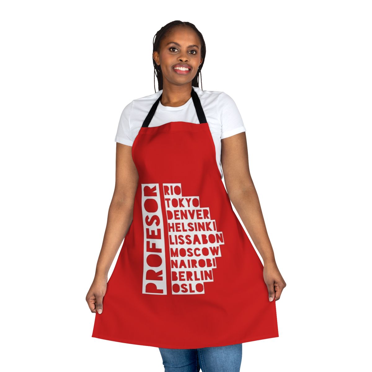 Premium Apron Featuring The Professor from Money Heist