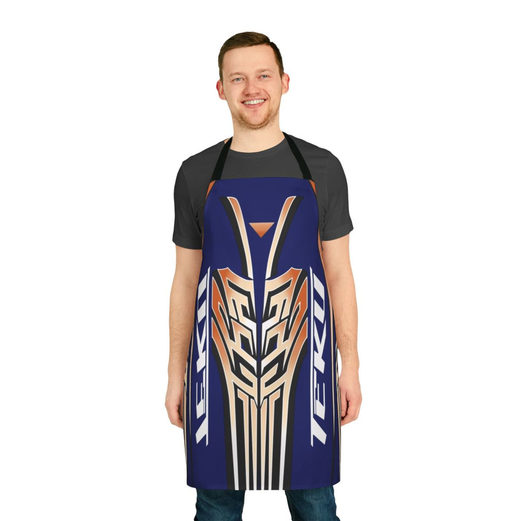 High-quality battle spec-themed apron for Hot Wheels fans