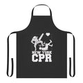 Premium quality black apron with gaming and esports-inspired design.