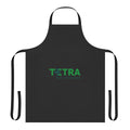 Tetra Bio Pharma logo printed on black apron
