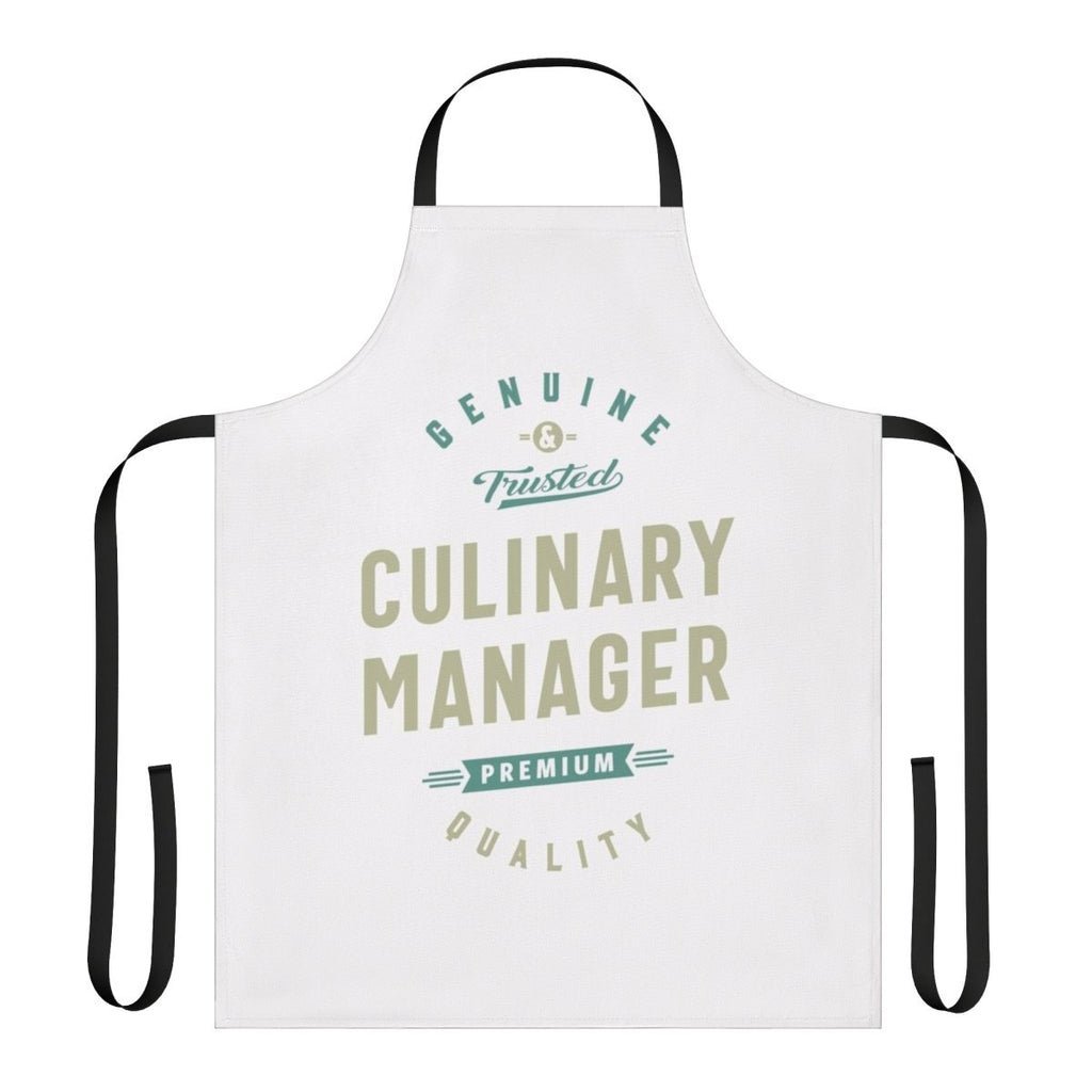 Durable and stylish apron for culinary managers in the food service industry