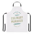 Durable and stylish apron for culinary managers in the food service industry