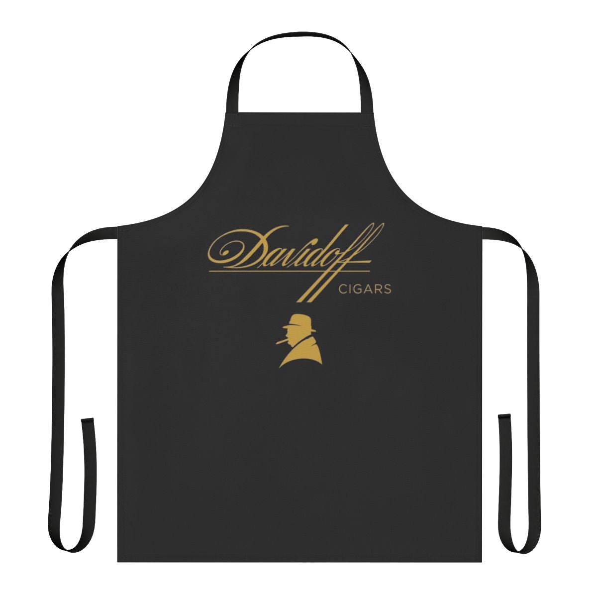 Davidoff-inspired cigar apron for smoking enthusiasts