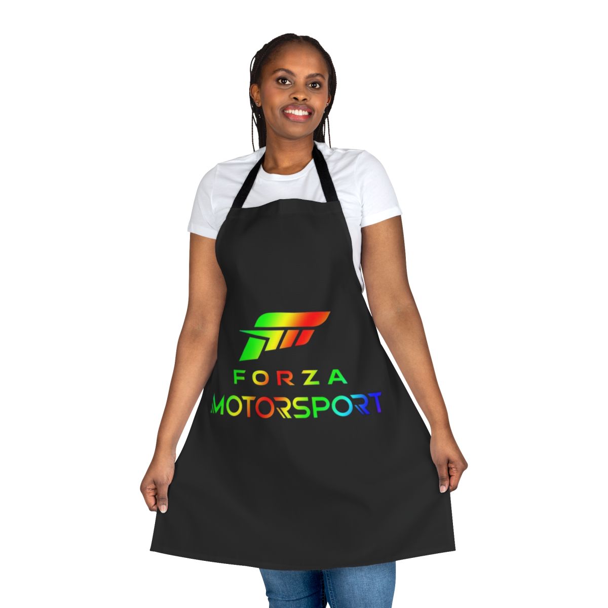 Premium apron with Forza Motorsport-inspired design for racing enthusiasts