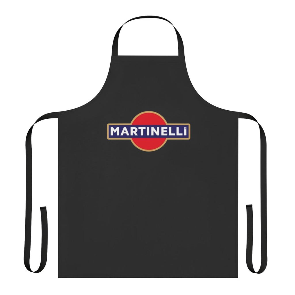 High-quality kitchen apron featuring the image of Arsenal FC player Gabriel Martinelli.