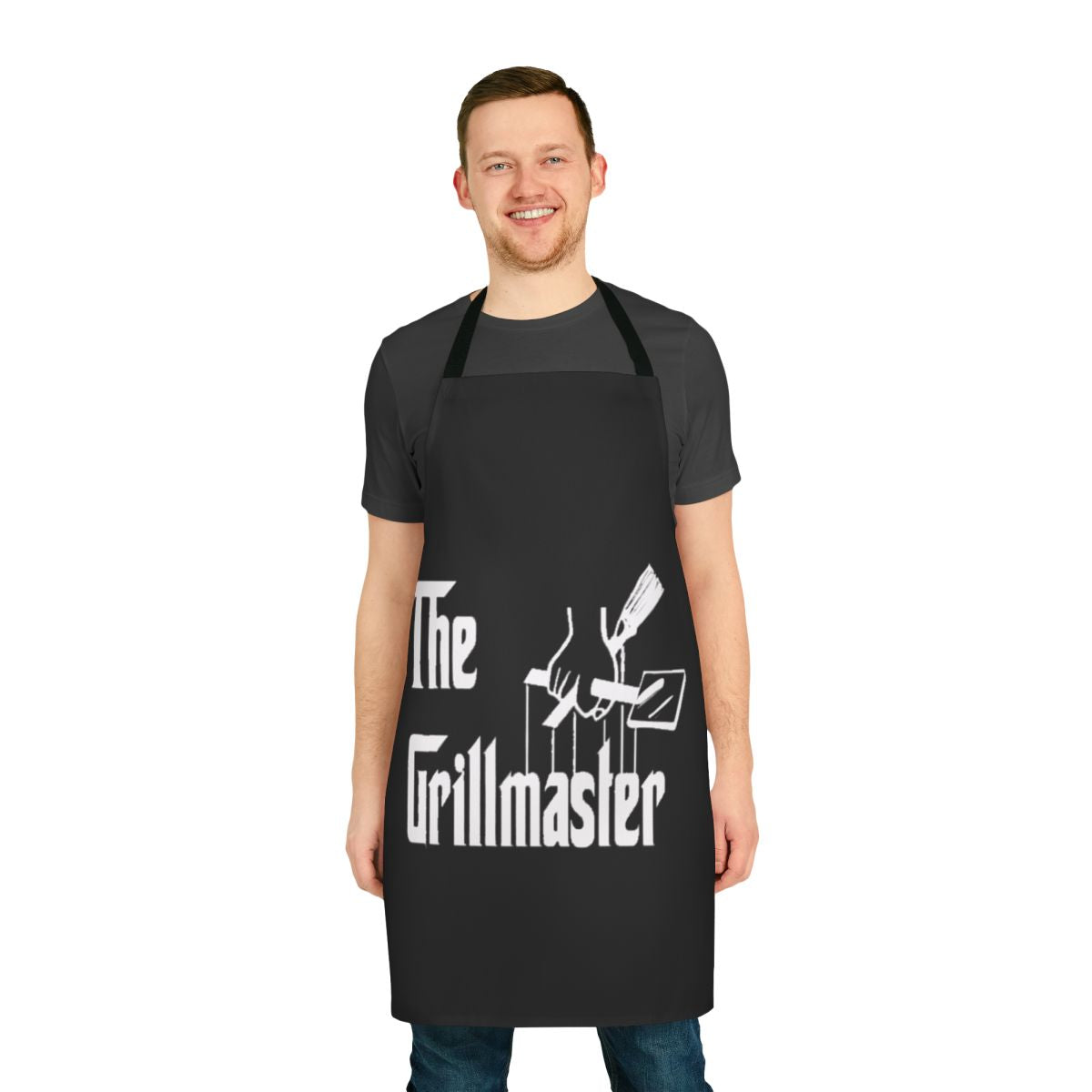 A high-quality grillmaster apron for barbecue and grilling enthusiasts