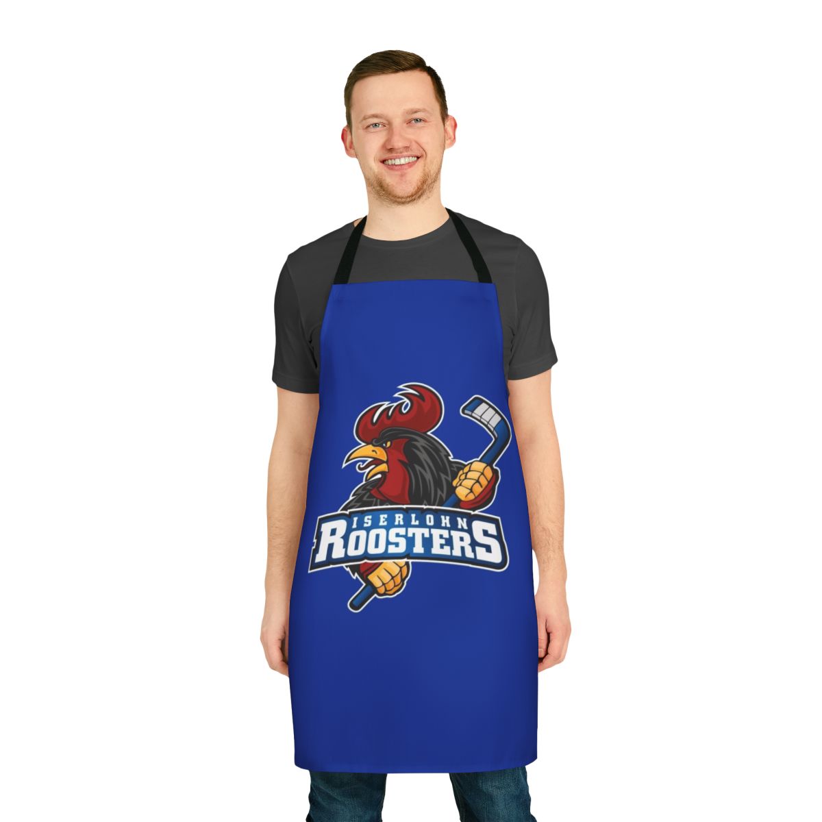 Iserlohn Roosters Ice Hockey Inspired Kitchen Apron