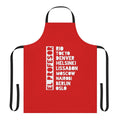 Premium Money Heist Inspired Apron with El Profesor Design