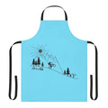 Premium mountain bike cycling apron with durable construction and versatile design