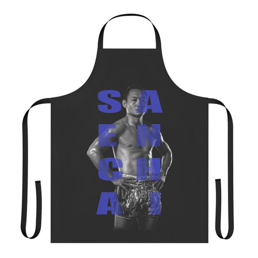 Muay Thai inspired apron with focus on combat sports and martial arts