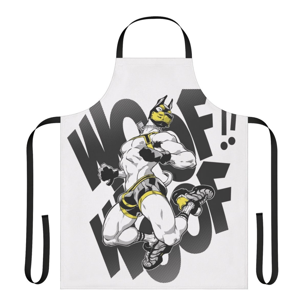 A stylish and high-quality apron designed for pup play and BDSM enthusiasts.