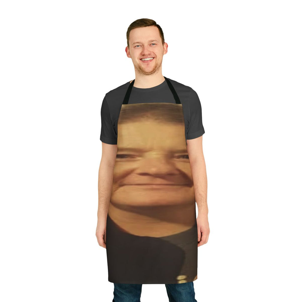 A high-quality, durable apron featuring Kay's cooking logo for the modern kitchen.