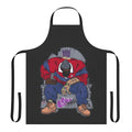 Premium black apron with Sean P-inspired design for rap and hip hop enthusiasts