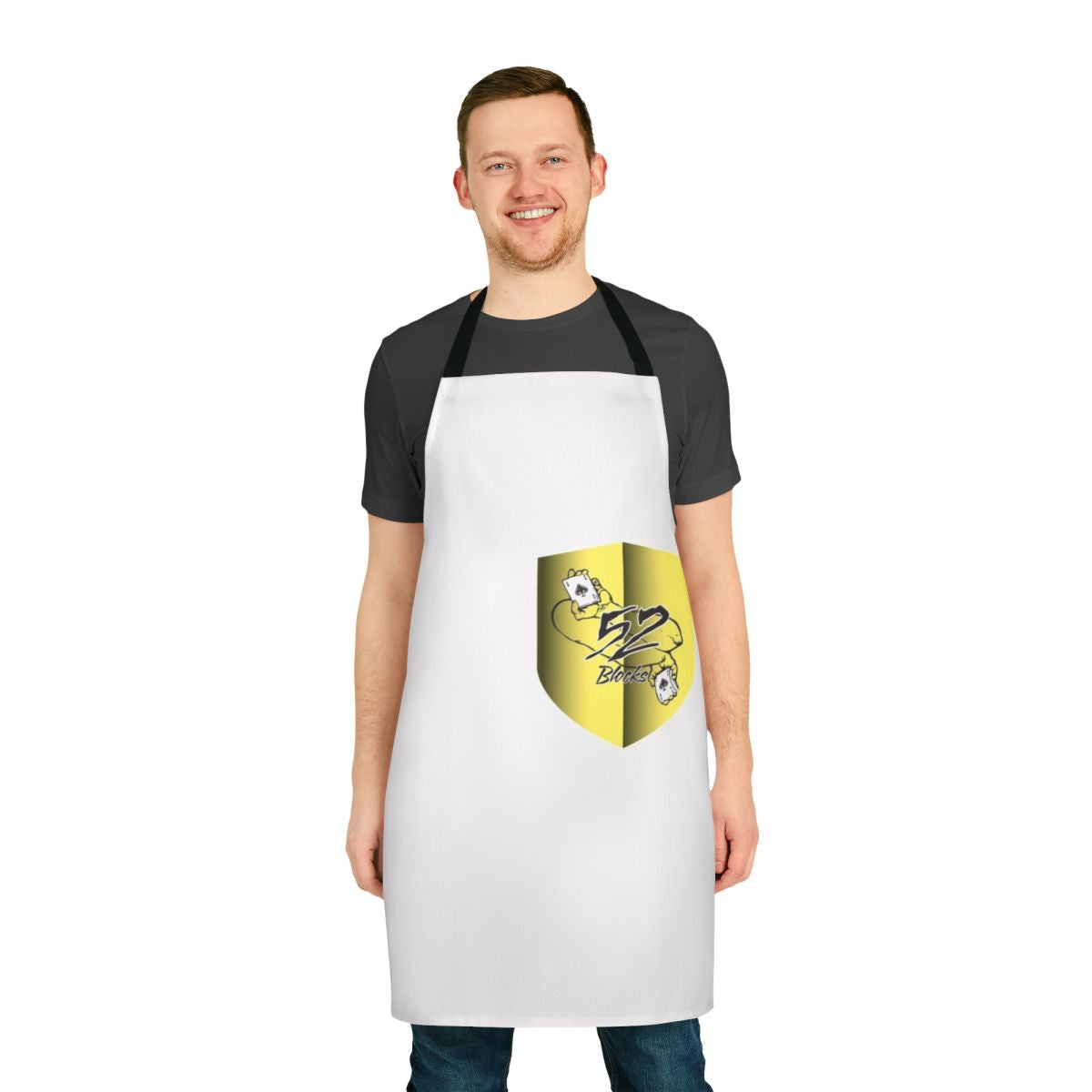 Premium sports wear apron featuring boxing-inspired design