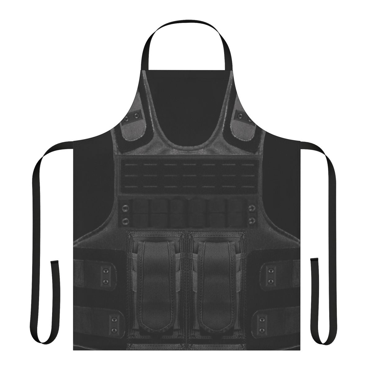 A high-quality tactical body armor apron for personal protection and safety.
