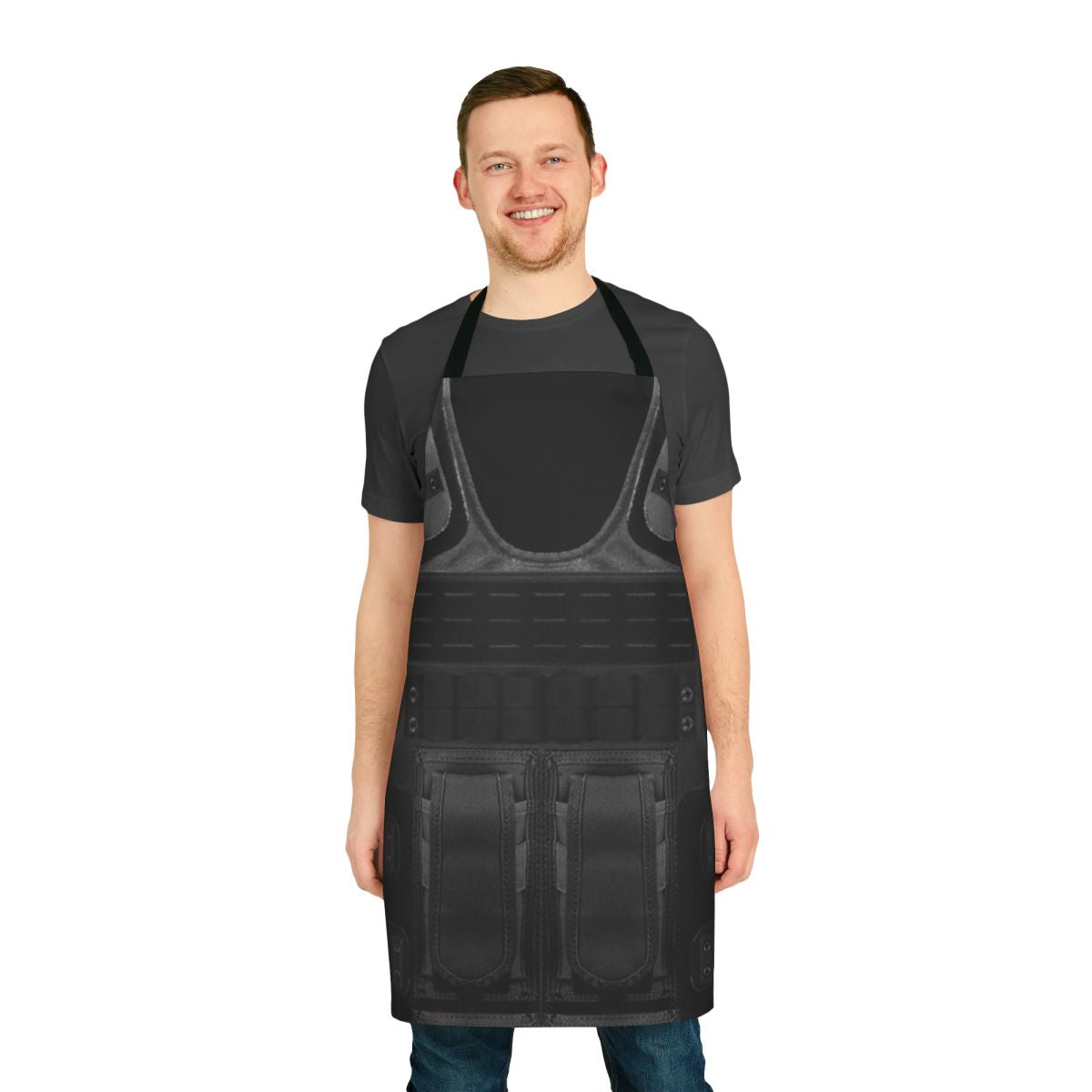 A high-quality tactical body armor apron for personal protection and safety.