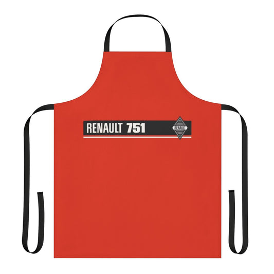 Renault 751 tractor with high-quality apron cover