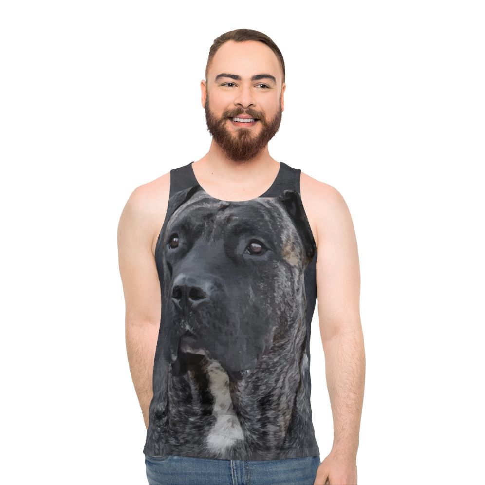 Presa Canario Canary Mastiff Molosser Dog Unisex Tank Top