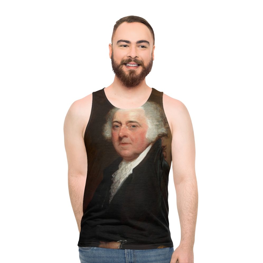 President John Adams Unisex Tank Top