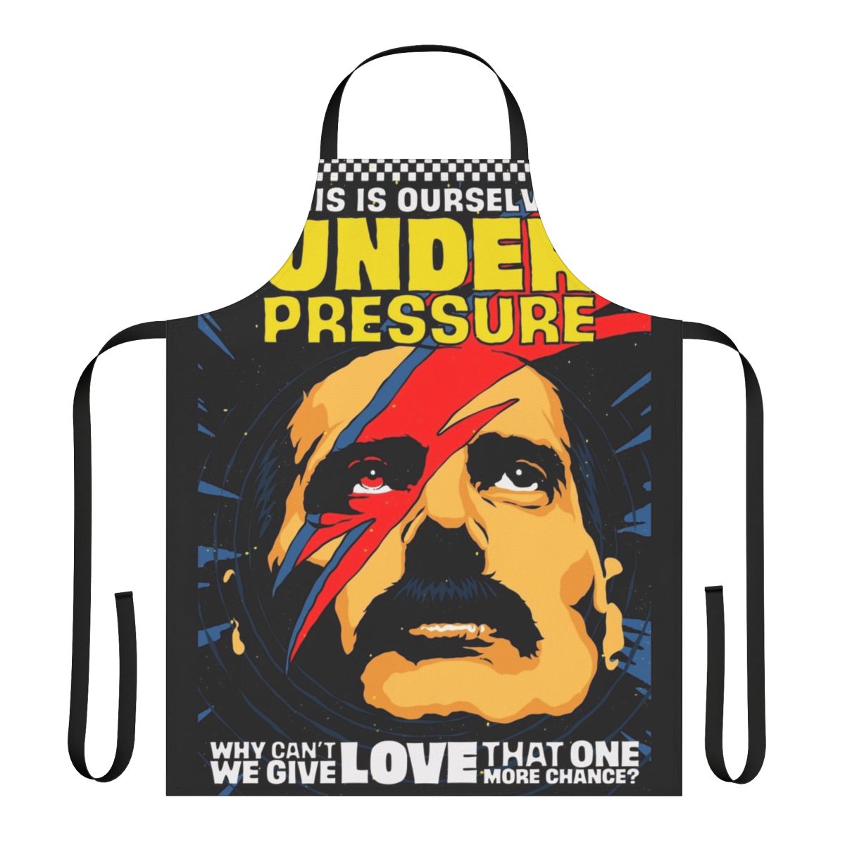 Pressure Apron with adjustable straps and pockets for cooking and baking