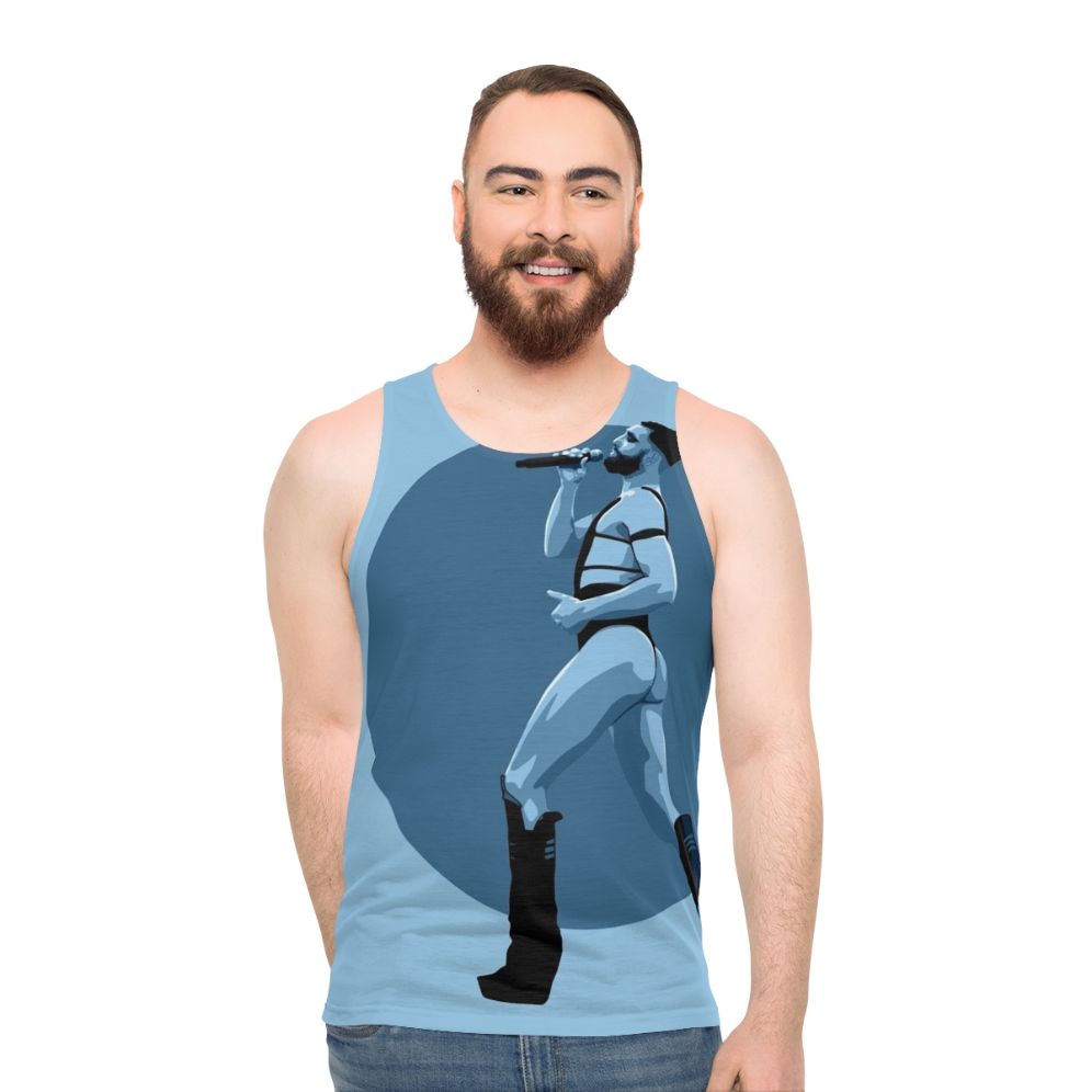 Pride Amsterdam 2019 unisex tank top with Conchita Wurst