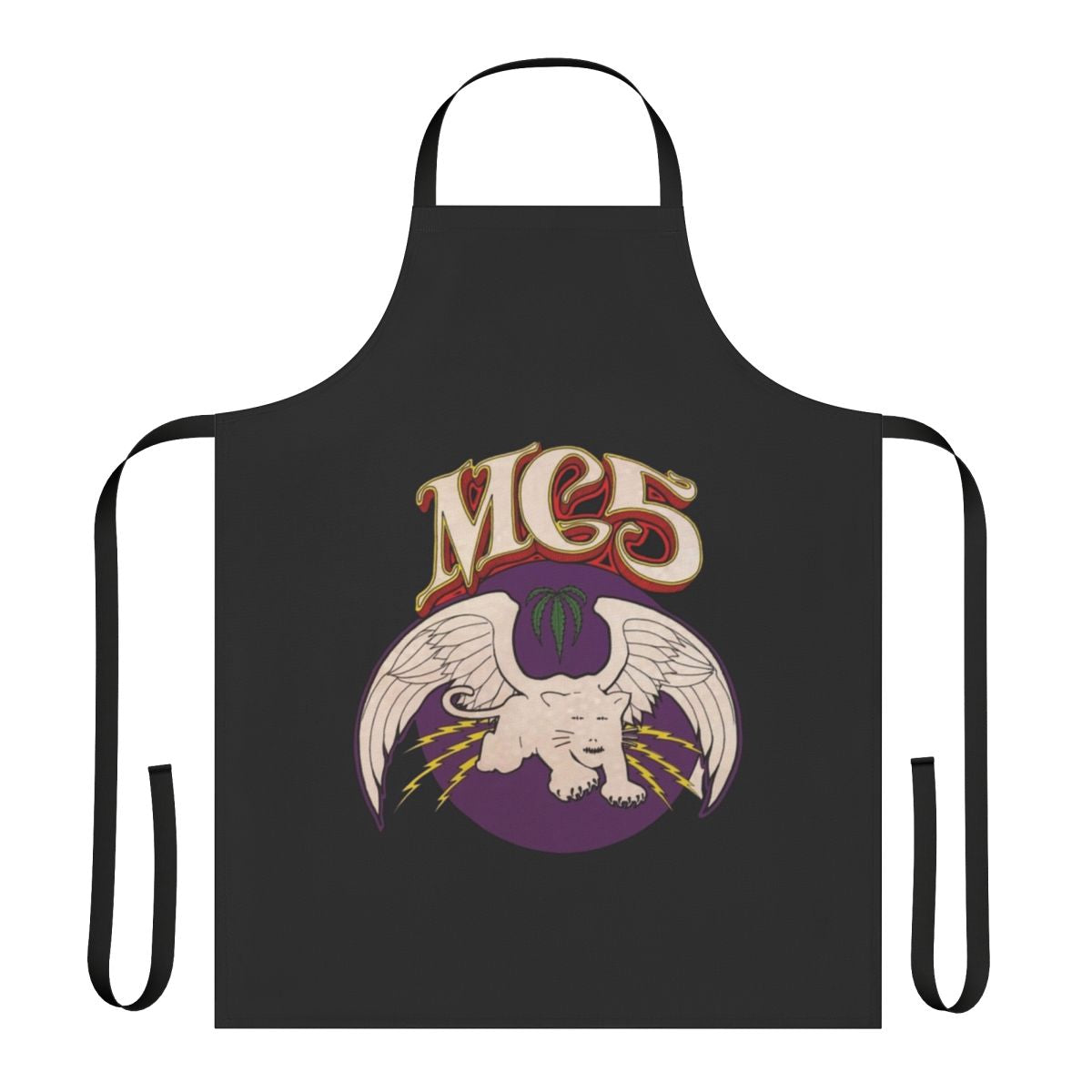 Primal Scream inspired apron with modern design