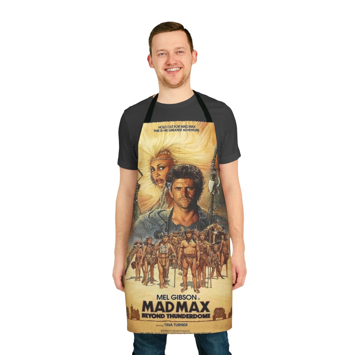 Primitive Poster Apron featuring Mad Max Beyond Thunderdome design