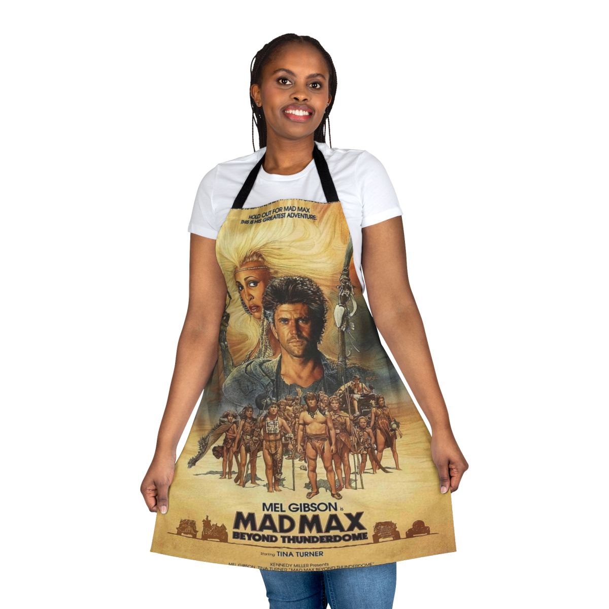 Primitive Poster Apron featuring Mad Max Beyond Thunderdome design