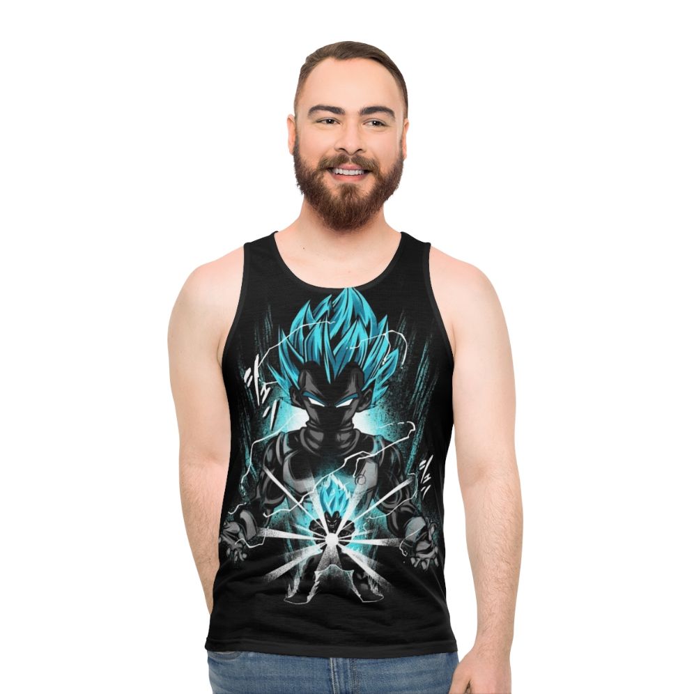 Prince Blue Superhero Anime Unisex Tank Top