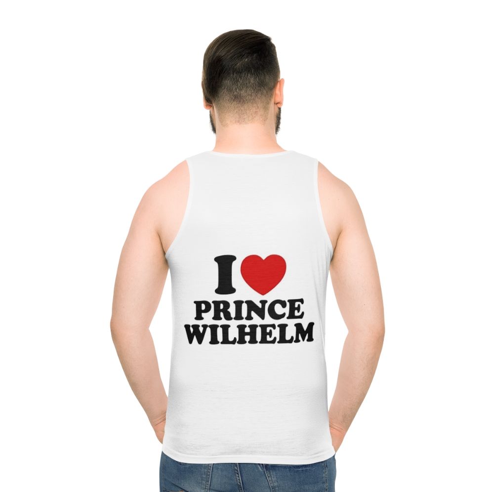 prince wilhelm young royals unisex tank top