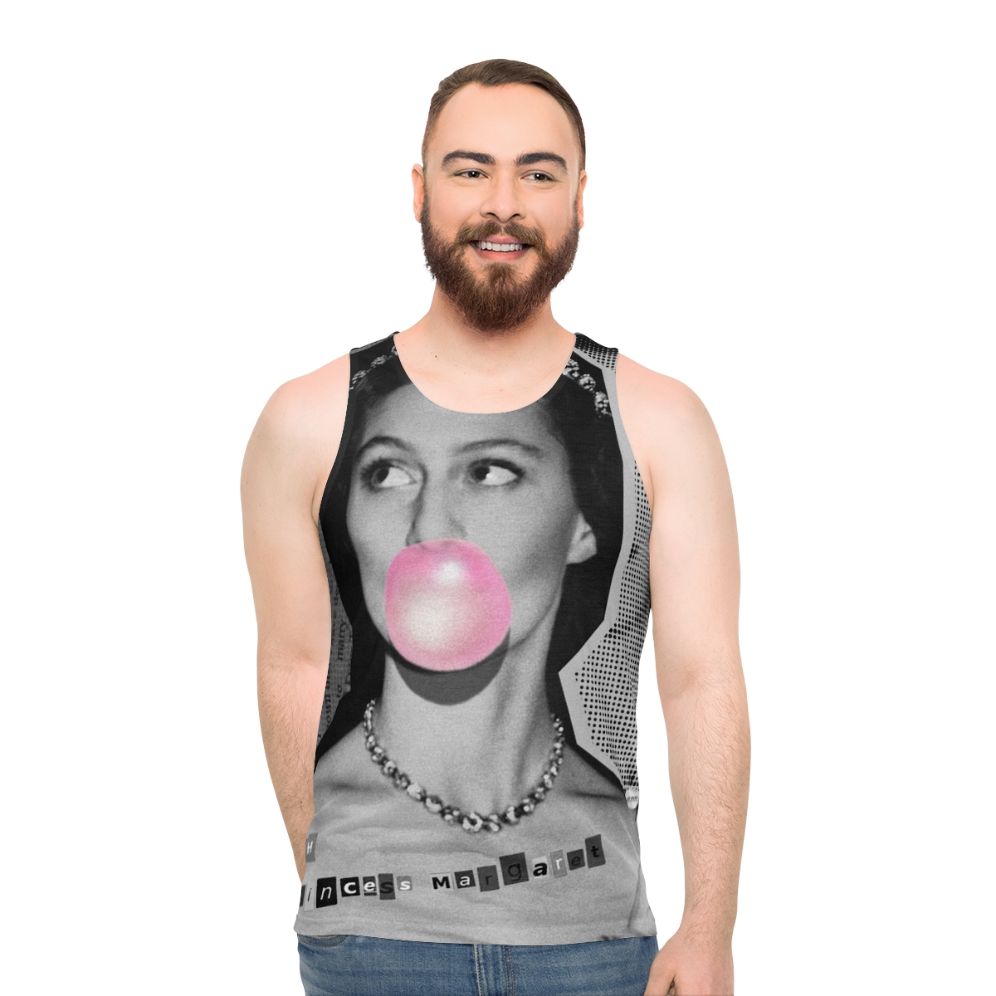 Unisex Princess Margaret Pop Art Tank Top