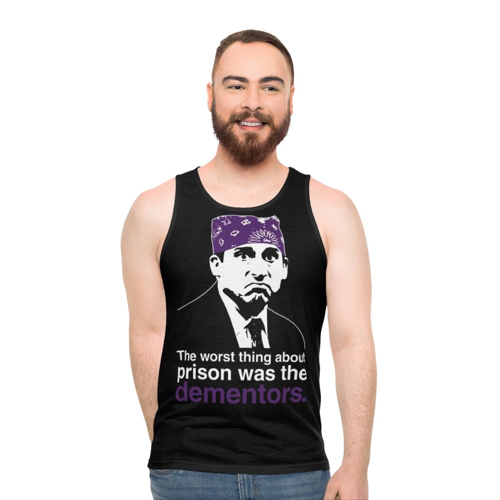 Prison Mike The Office Inspired Unisex Tank Top
