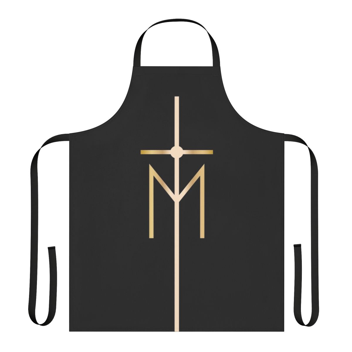 Processional pole apron with rebel heart tour and madonna-inspired design