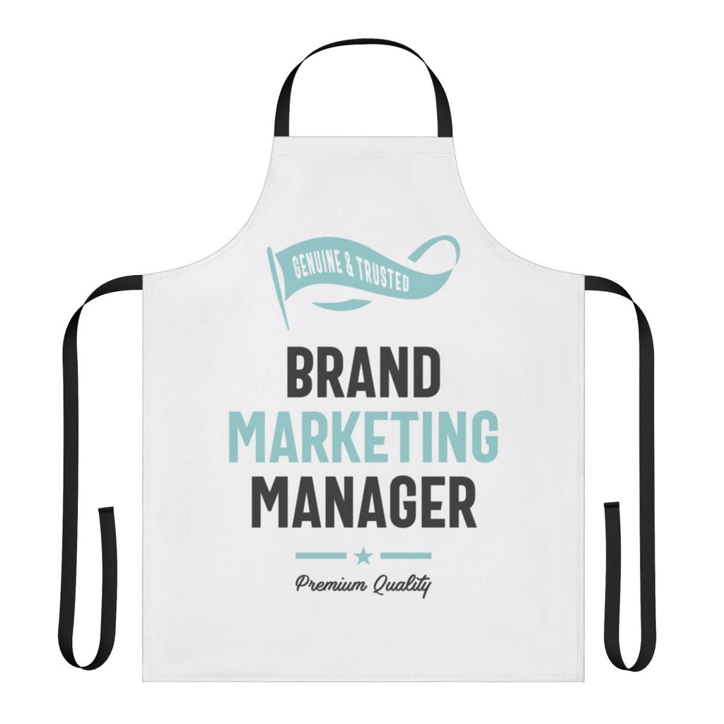 Brand Manager Apron with Pockets and Adjustable Neck Strap