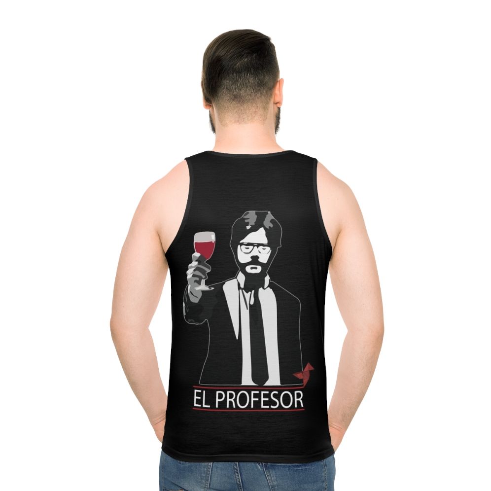 Professor Money Heist Retro Art Unisex Tank Top