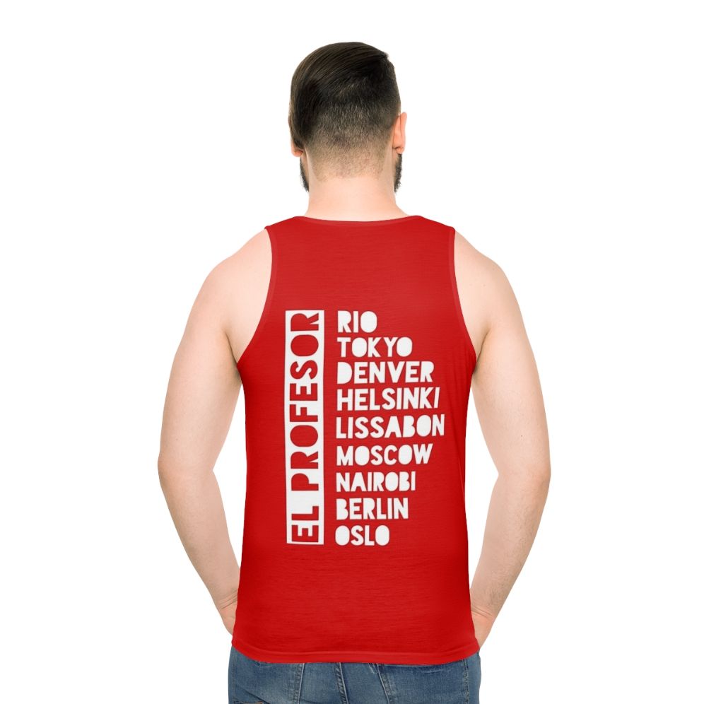 Professor Money Heist Unisex Premium Tank Top