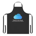 Programmer's "There Is No Cloud" Apron with coding, gaming, and computer-related design