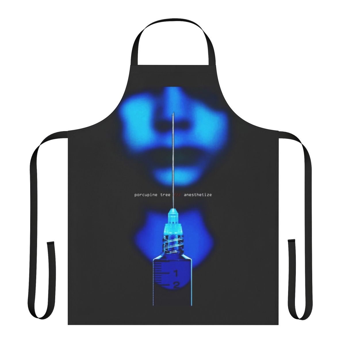 Progressive rock metal inspired porcupine gaspol tree design printed on a high-quality kitchen or gardening apron