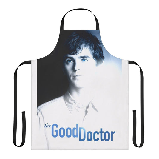 Apron inspired by the character Shaun Murphy from the TV show The Good Doctor, featuring an autistic and surgical theme.