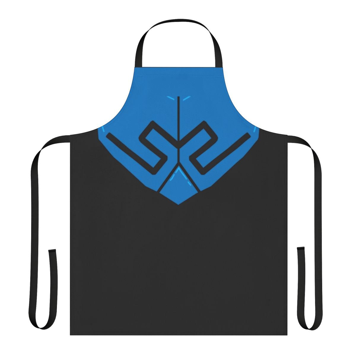 Blue Beetle inspired costume apron with armor design