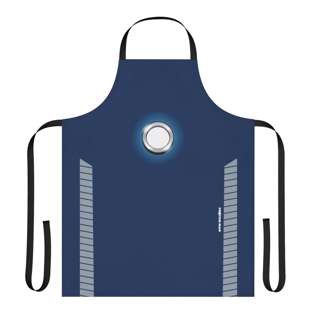 Adult Proton-Themed Superhero Apron Costume