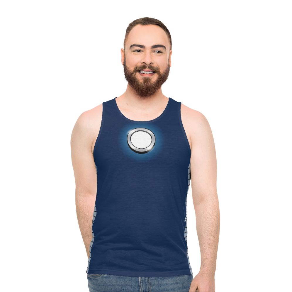 Proton Man Costume Adult Unisex Tank Top