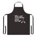 Bookkeeper, accountant or auditor apron for proud gamers