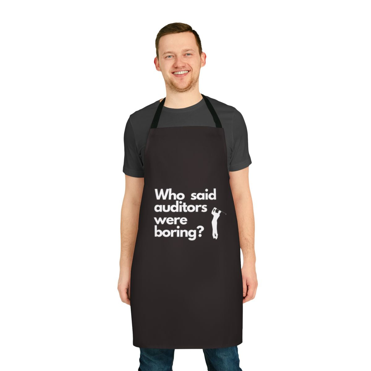 Proud Bookkeeper and Auditor Apron - Celebrate Your Accounting and Auditing Passion